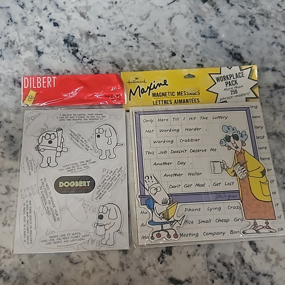 Maxine & Dogbert funny magnets